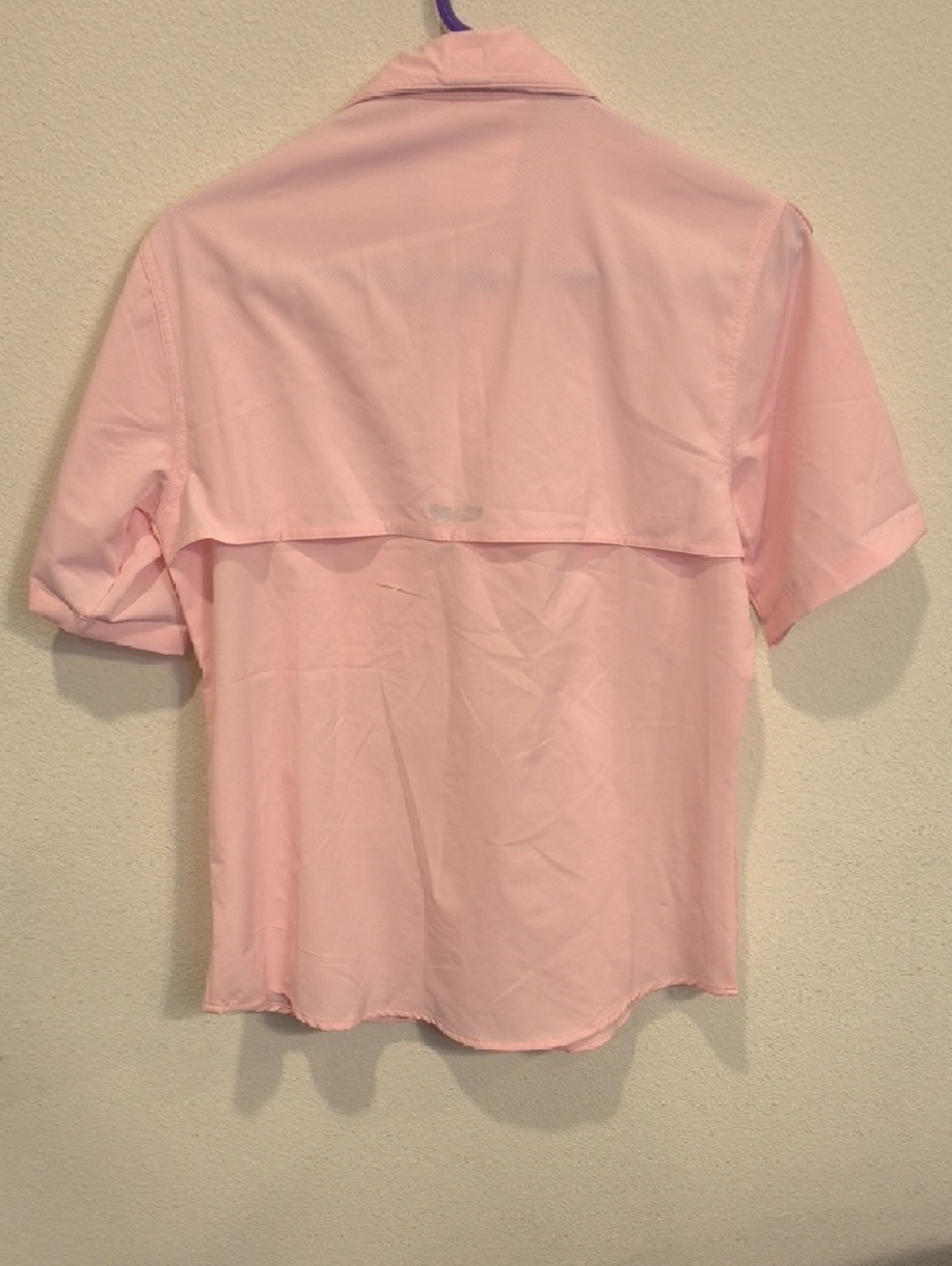 Bass Pro Shops Light Pink Short-Sleeve Fishing Shirt Ladies Small - Picture 6 of 6